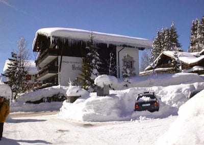 Appartementanlage Kerber im Winter