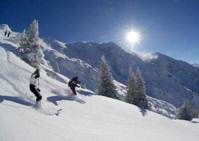 Skifahren in Seefeld